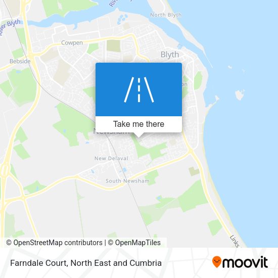 Farndale Court map