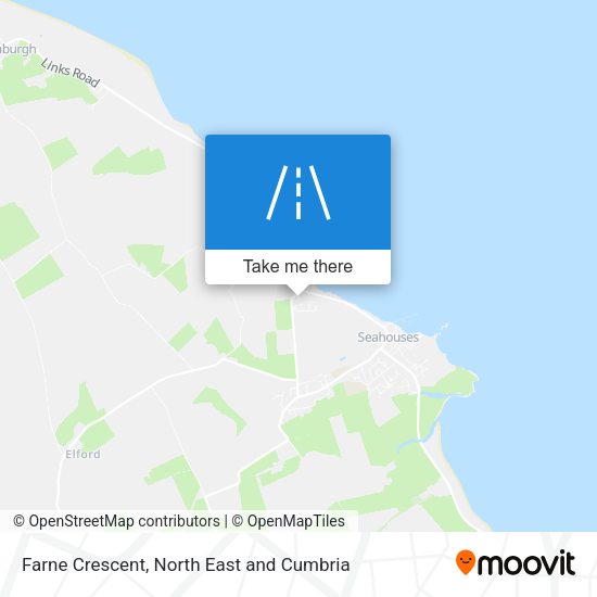 Farne Crescent map