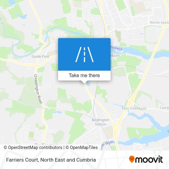 Farriers Court map