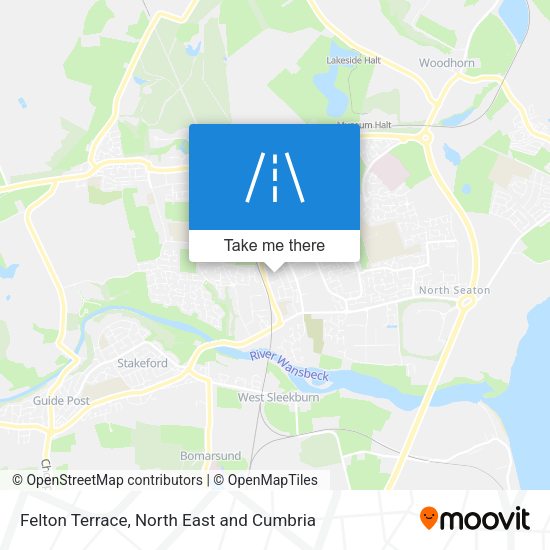 Felton Terrace map