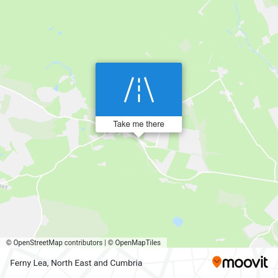 Ferny Lea map