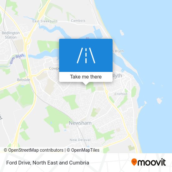 Ford Drive map