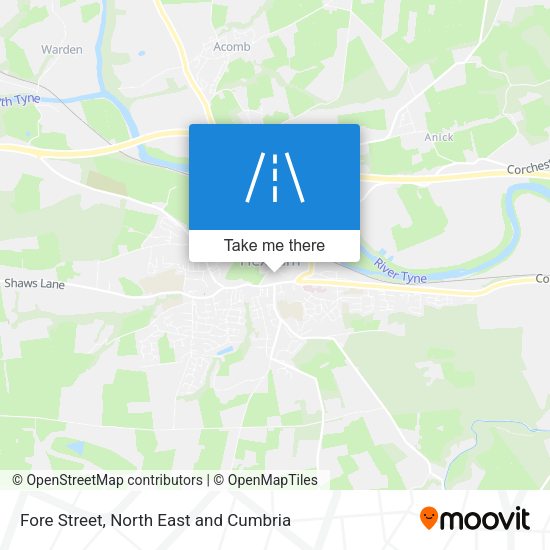 Fore Street map