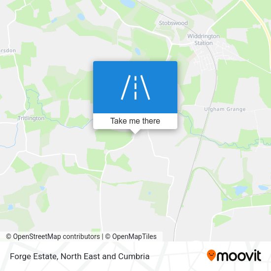 Forge Estate map