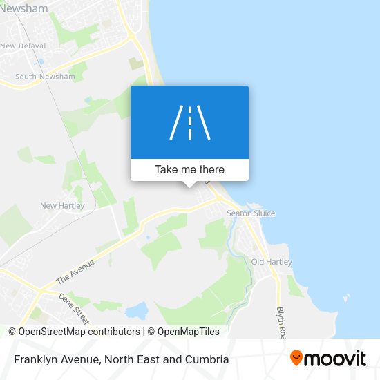Franklyn Avenue map