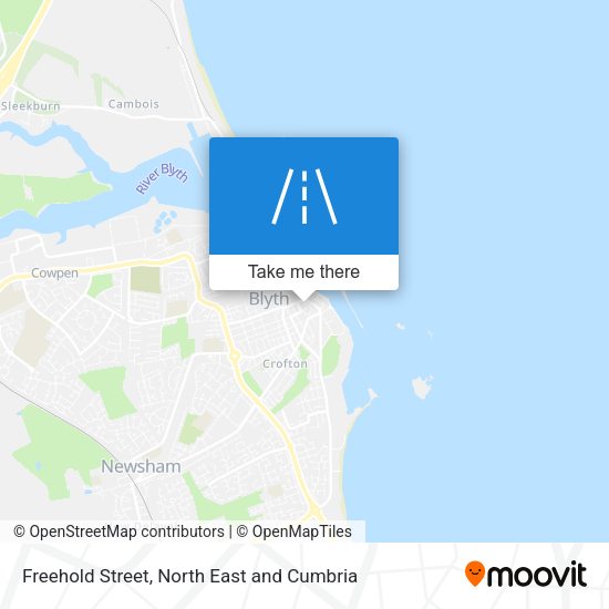 Freehold Street map