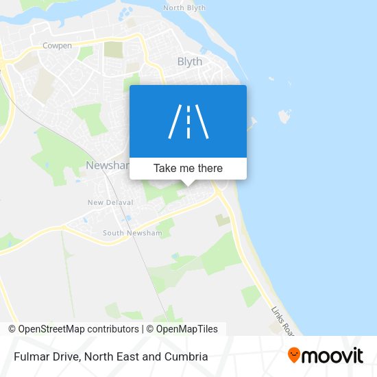 Fulmar Drive map