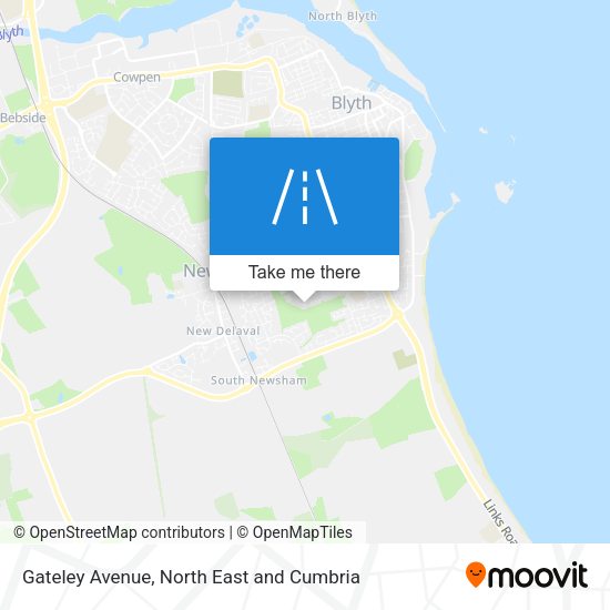 Gateley Avenue map