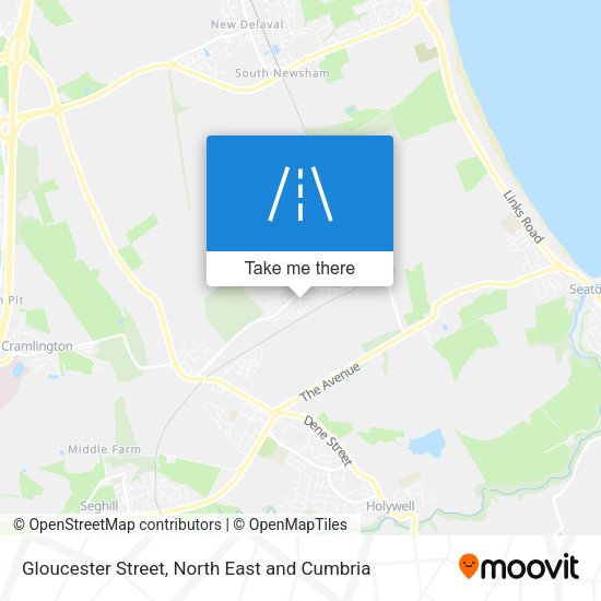 Gloucester Street map