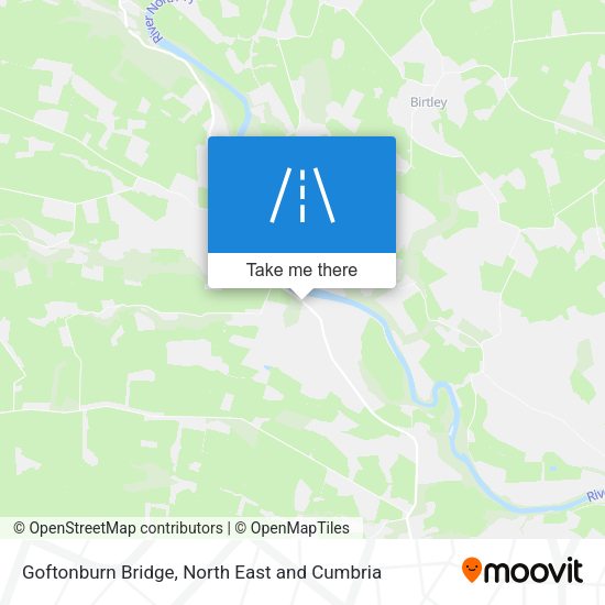 Goftonburn Bridge map