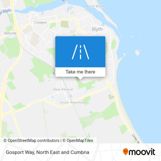 Gosport Way map