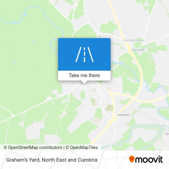 Graham's Yard map