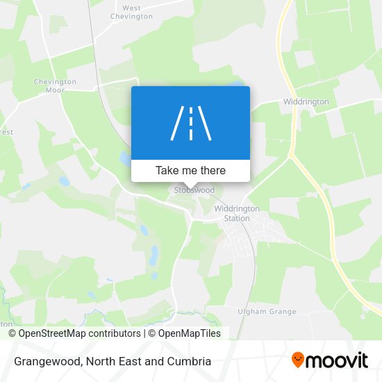 Grangewood map