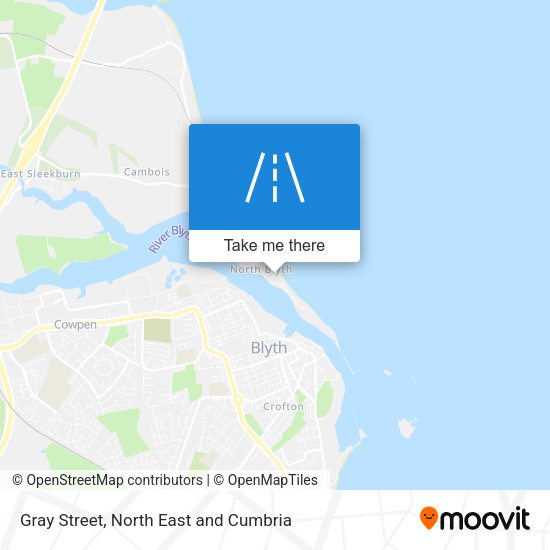 Gray Street map