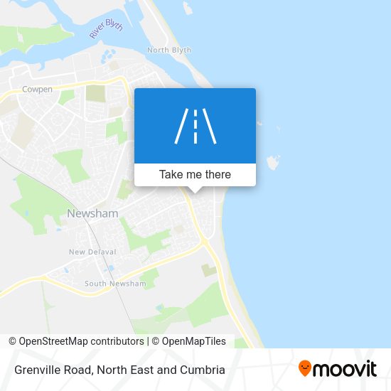 Grenville Road map