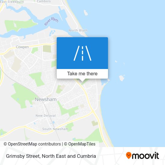 Grimsby Street map