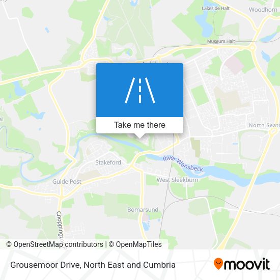 Grousemoor Drive map