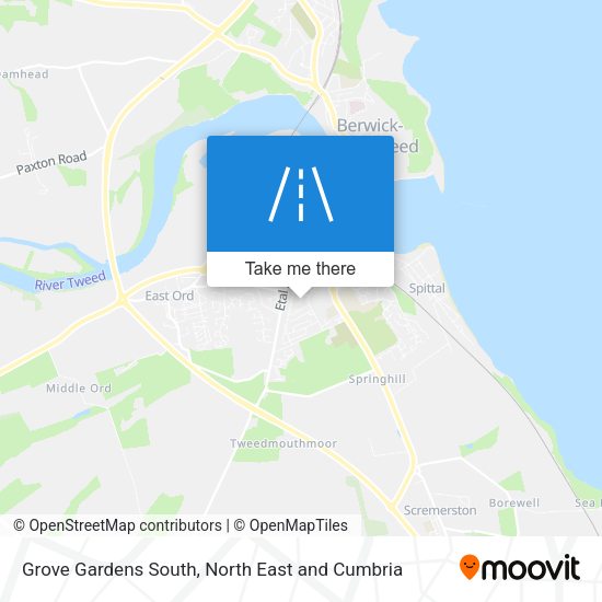 Grove Gardens South map