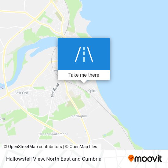 Hallowstell View map