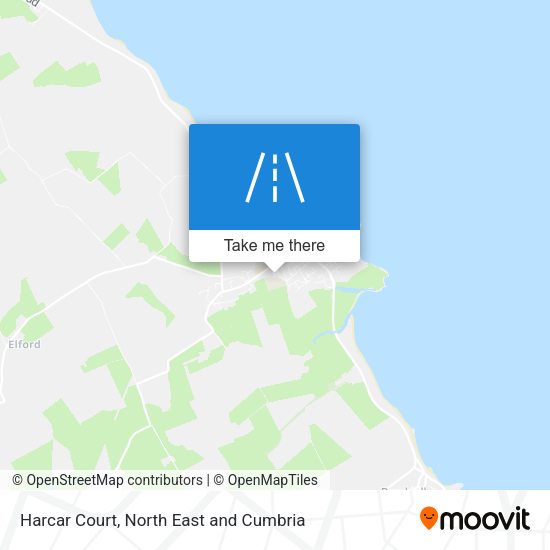 Harcar Court map