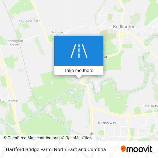Hartford Bridge Farm map