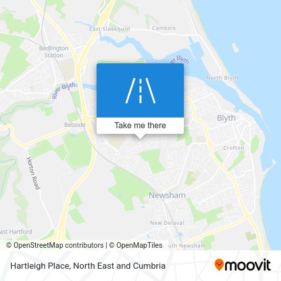 Hartleigh Place map