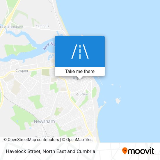 Havelock Street map