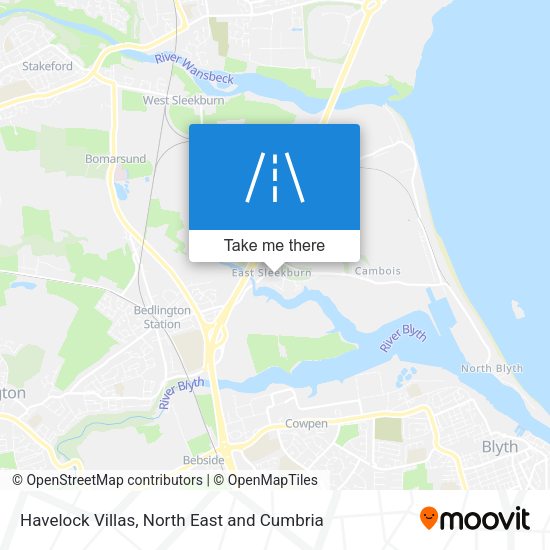 Havelock Villas map