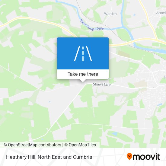 Heathery Hill map