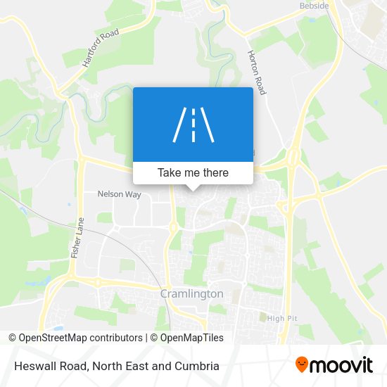 Heswall Road map