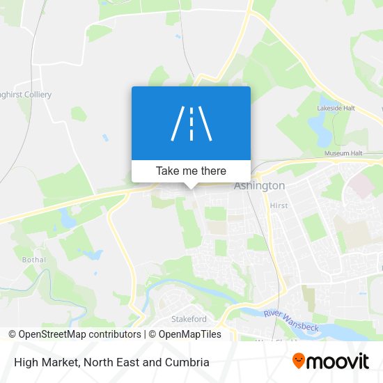 High Market map