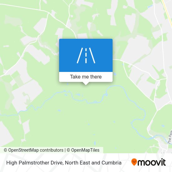 High Palmstrother Drive map