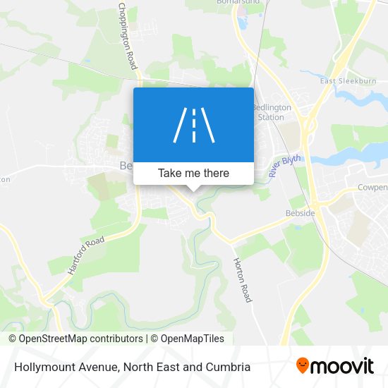 Hollymount Avenue map