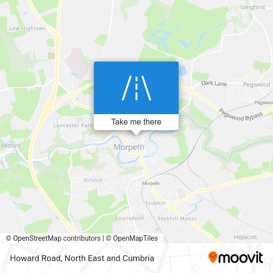Howard Road map