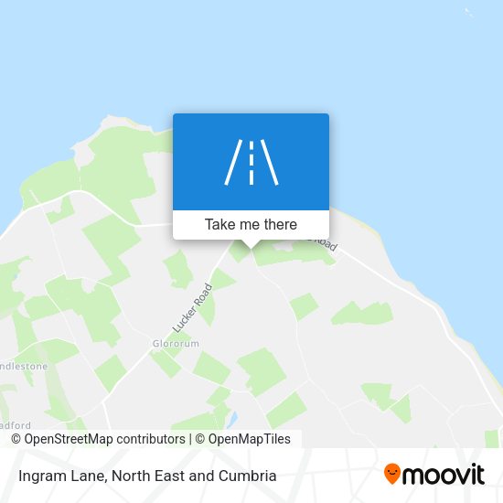 Ingram Lane map