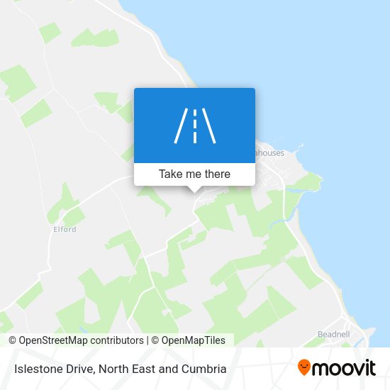 Islestone Drive map