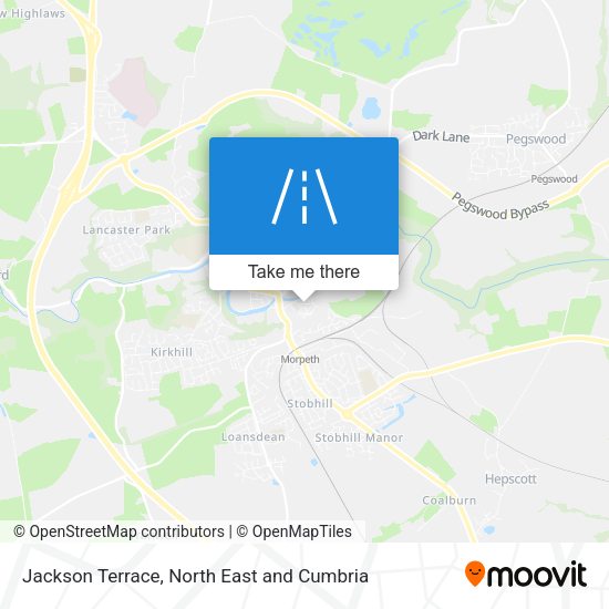 Jackson Terrace map