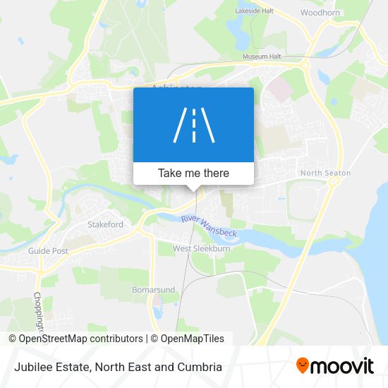 Jubilee Estate map