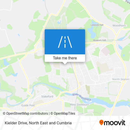 Kielder Drive map