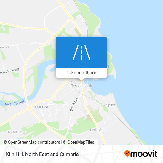 Kiln Hill map