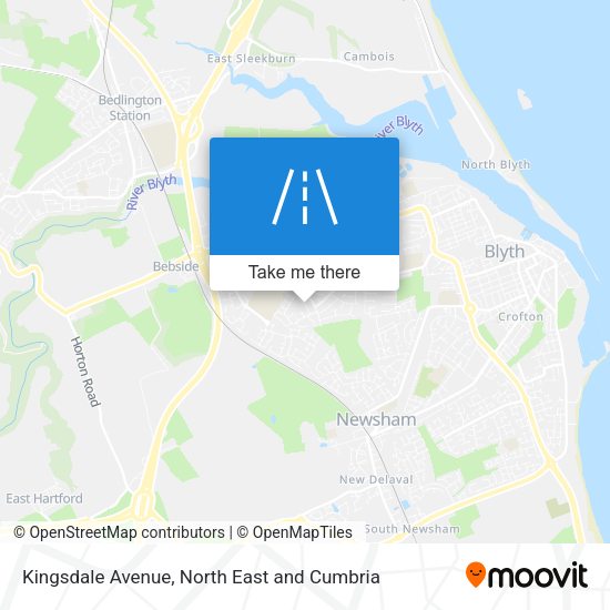 Kingsdale Avenue map