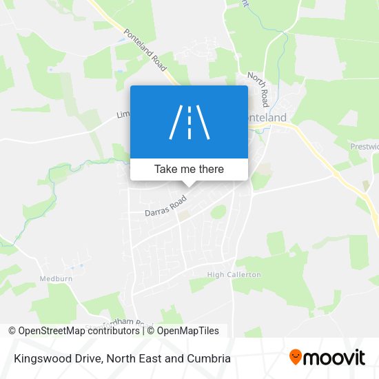 Kingswood Drive map