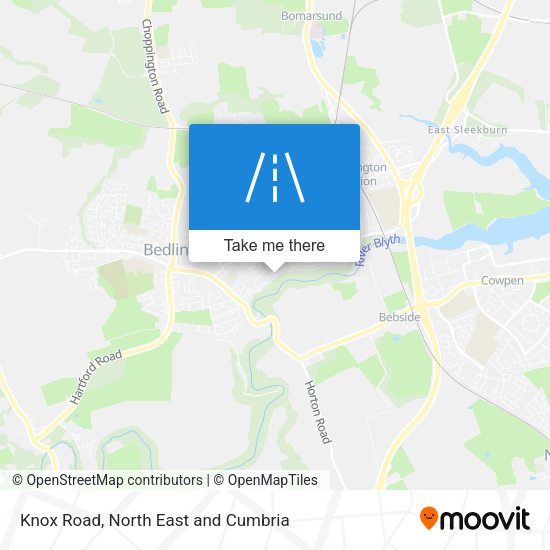 Knox Road map