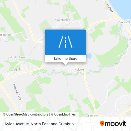 Kyloe Avenue map