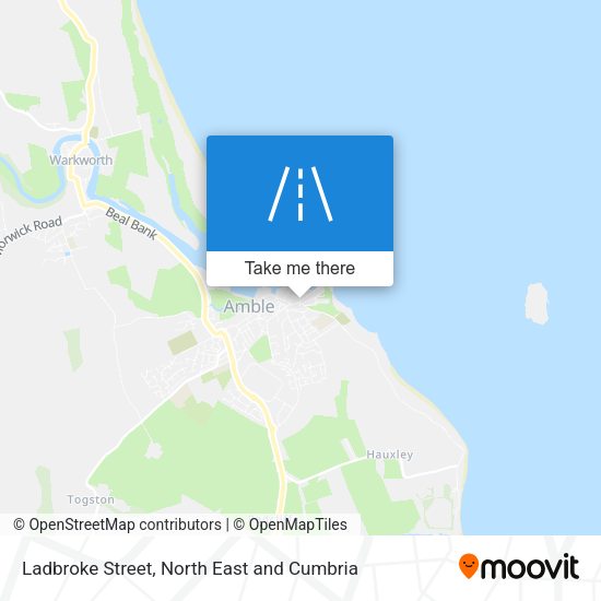 Ladbroke Street map