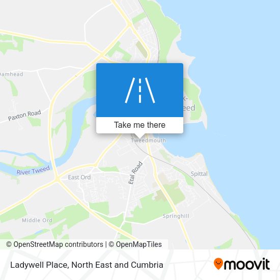 Ladywell Place map