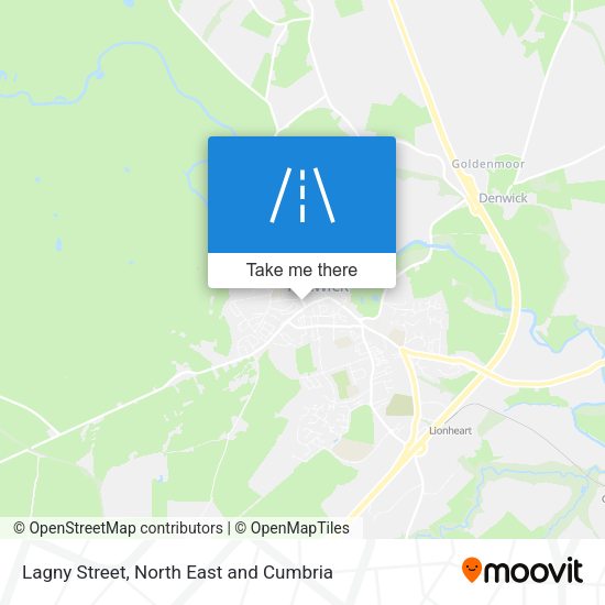 Lagny Street map
