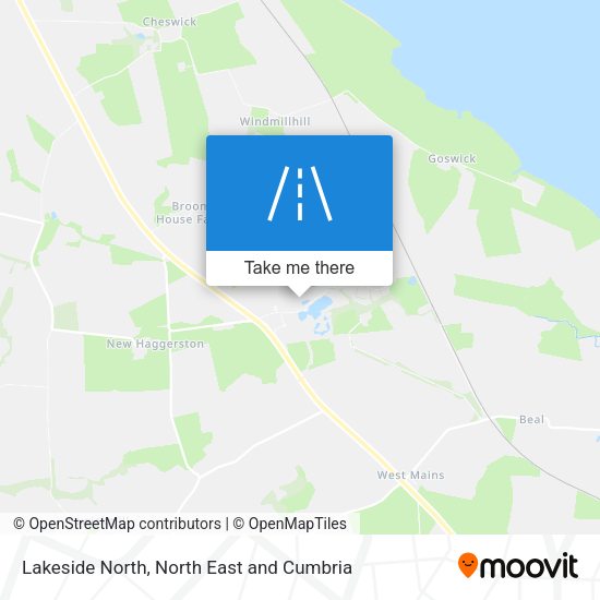 Lakeside North map