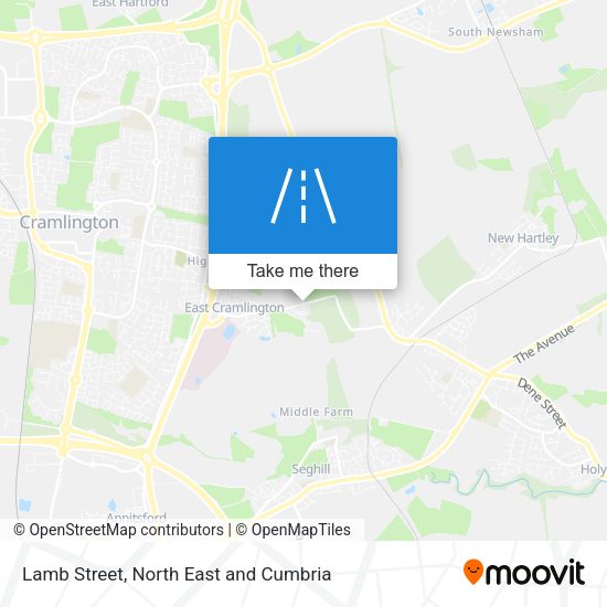 Lamb Street map