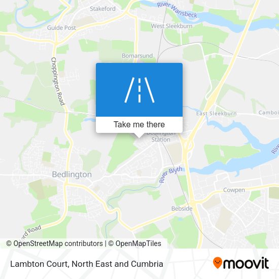Lambton Court map